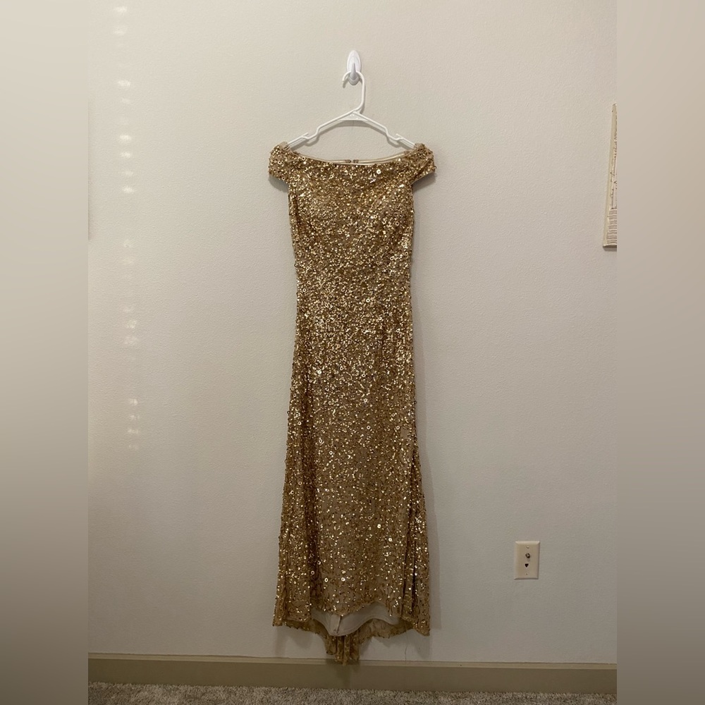 Adriana Papell bridesmaids dress